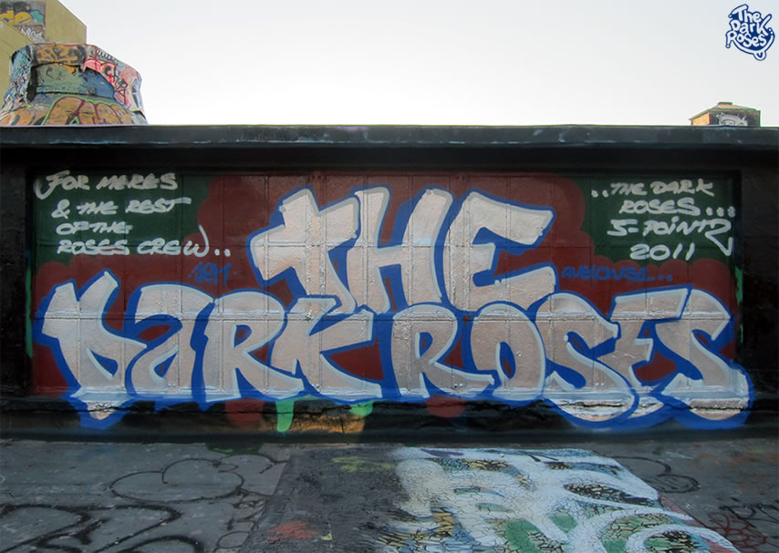 The Dark Roses made by Avelon 31 and Jem - TDR - 5Pointz NYC, USA 18. november 2011